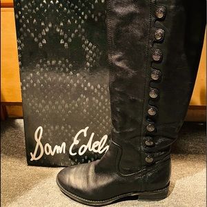 Sam Edelman SPierce Leather Knee Boots